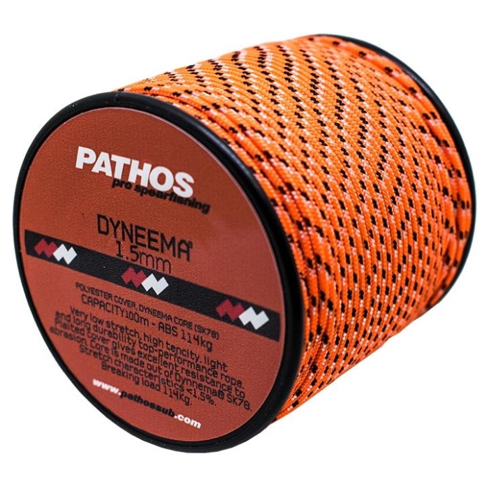 SALVIMAR Ligne Dyneema 1,5 Mm – Fil Ultra Résistant 120 Kg, Idéal Pêche Sous-Marine Et Apnée, Fabriqué En Italie